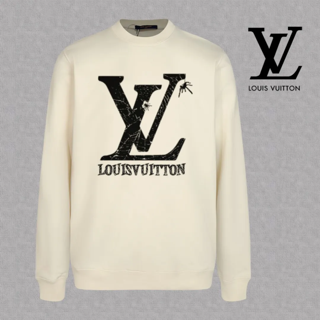 🅿️250 hot style on the shelves🔥❗ 💫〖Louis Vuitton LV〗 Fashionable round neck sweatshirt, casually matched with various styles, it is perfectly handsome😎The whole dress is made of double waistcoats, which makes the whole dress more three-dimensional. Not ordinary factories can do such fine work. The 2025 spring style counters are on sale, exquisite round neck terry sweatshirt, high-end double-strand pure cotton Customized drawstring ribs are dyed in the same vat and are complete with three standards. The chest craftsmanship adopts a simple and elegant pattern on the chest, which is easy to control for any age group! Fit and comfortable! Customized thickened 440g terry sweatshirt fabric, soft and comfortable to the touch, with a three-dimensional shape! 🙌🏻 It’s also very breathable, so it’s a versatile style that can be worn with any outfit! ✔Color: Black White Apricot Size: S M L XL 2XL